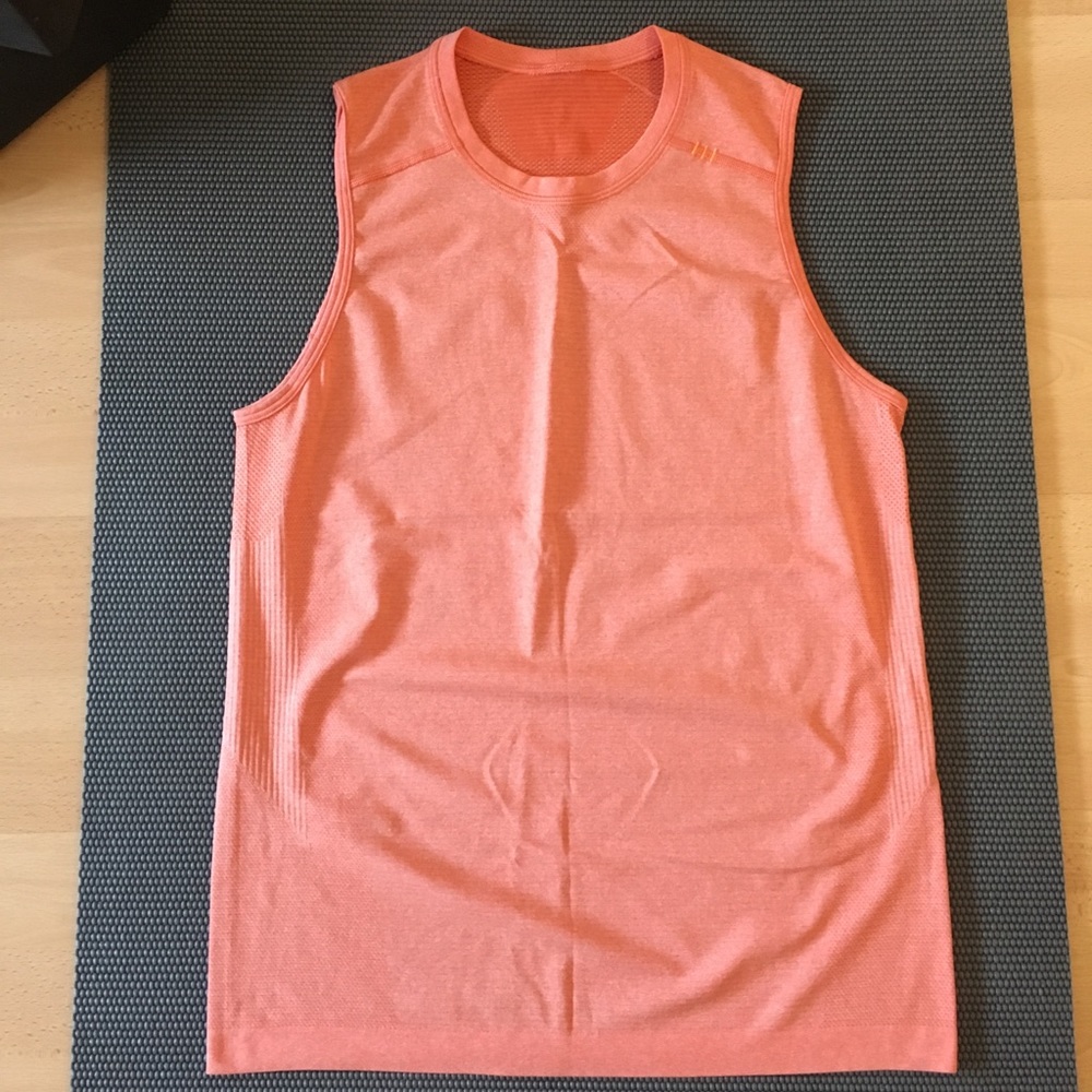 Men’s Lululemon Metal Tank - Size S - Coral